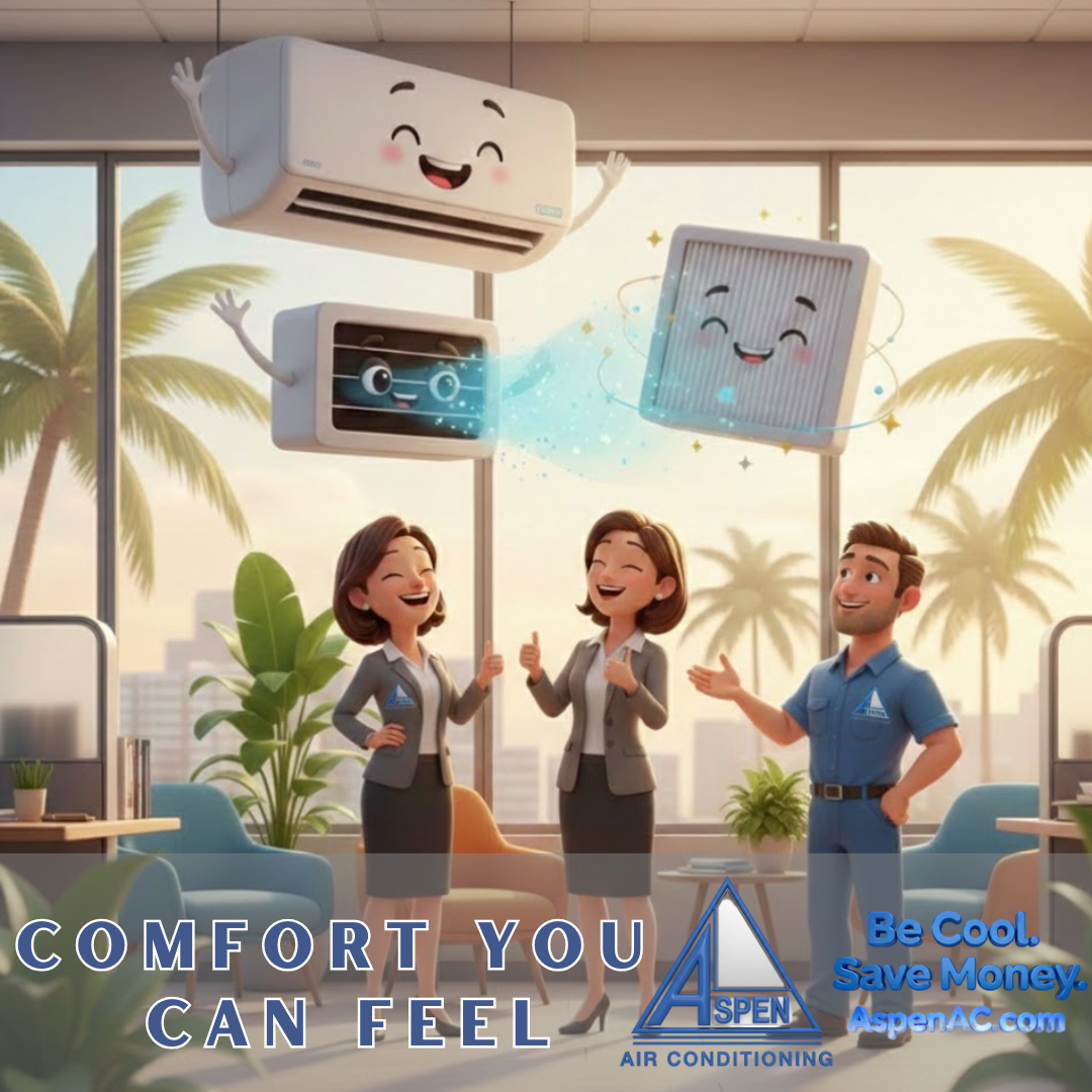 winter HVAC servicing